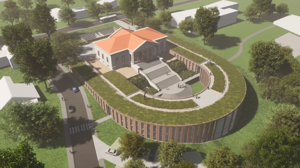 Réhabilitation de la Villa Fal et construction d'une école de danse - vue 1