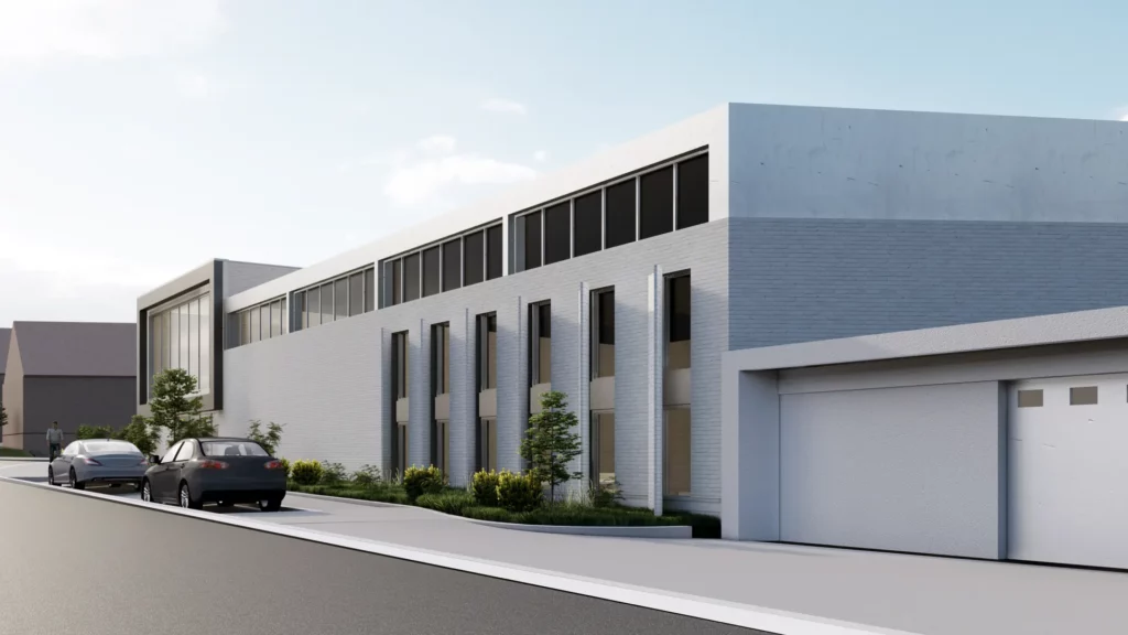 Bureaux et ateliers — Ferrière-la-Grande - vue 1