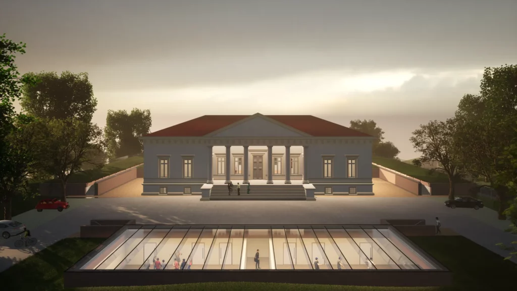 Réhabilitation de la Villa Fal et construction d'une école de danse - vue 2