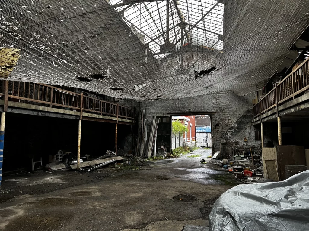 Ancien hangar (réhabilitation en logements) — Lille - vue 2