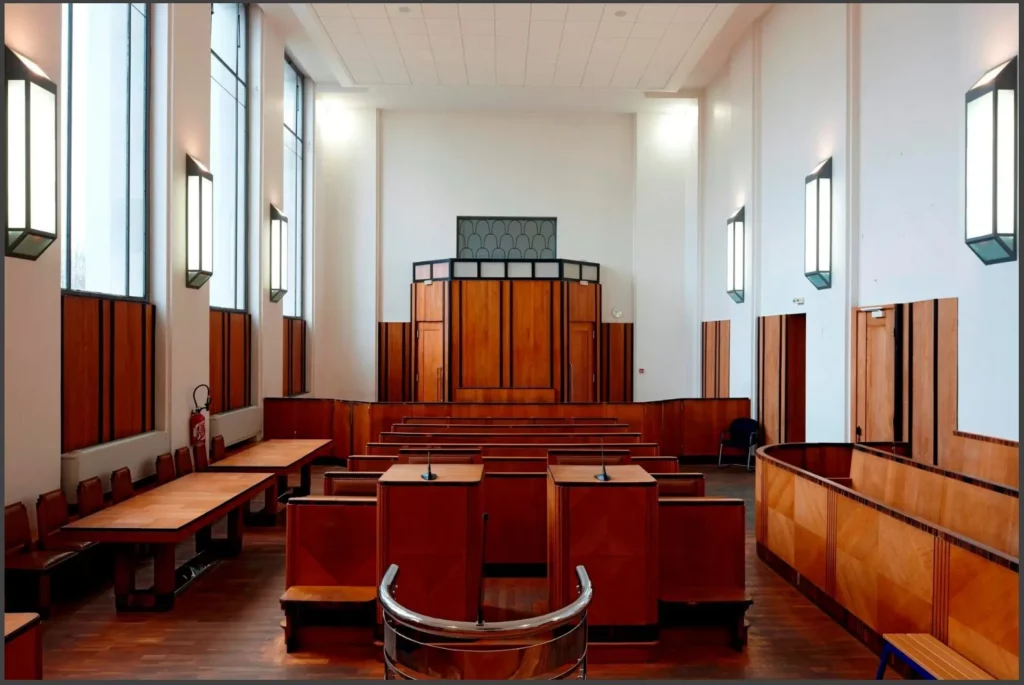 Restauration des salles d'audience du Tribunal - vue 3