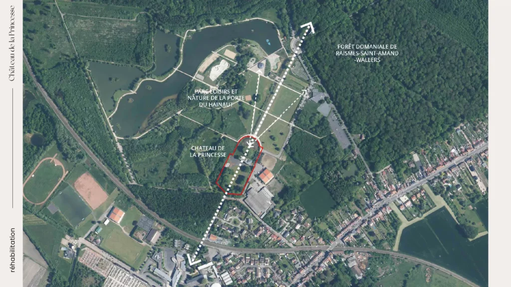 Château de la Princesse d’Arenberg — Raismes - vue 3