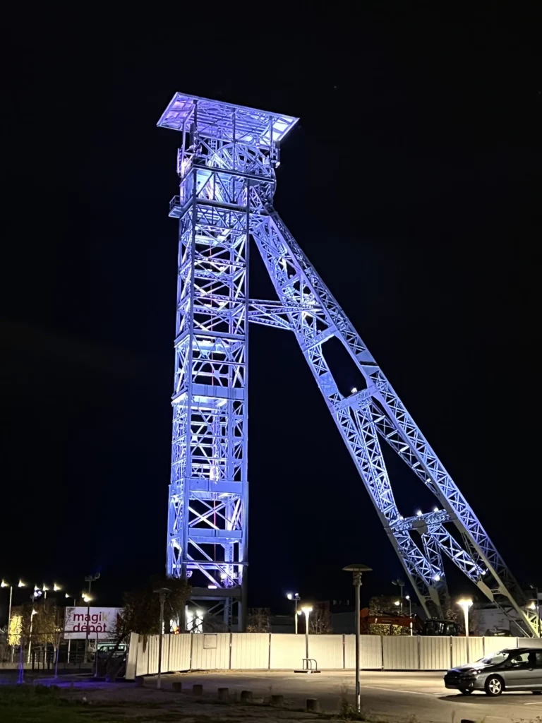 Restauration et mise en lumière du Chevalement 1bis - vue 3