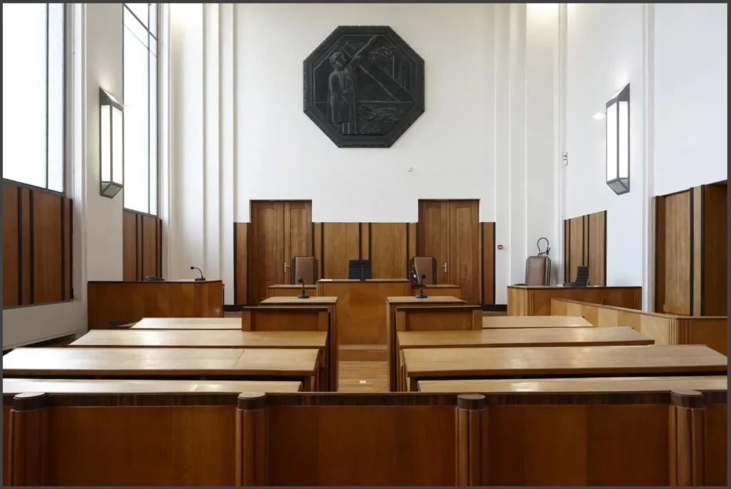 Restauration des salles d'audience du Tribunal - vue 4