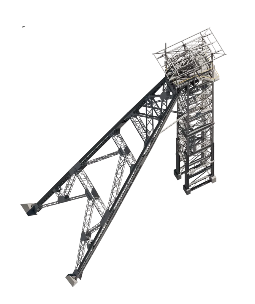 Restauration et mise en lumière du Chevalement 1bis - vue 5