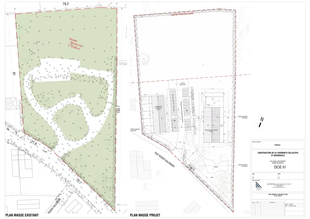 Dce01 plans masse
