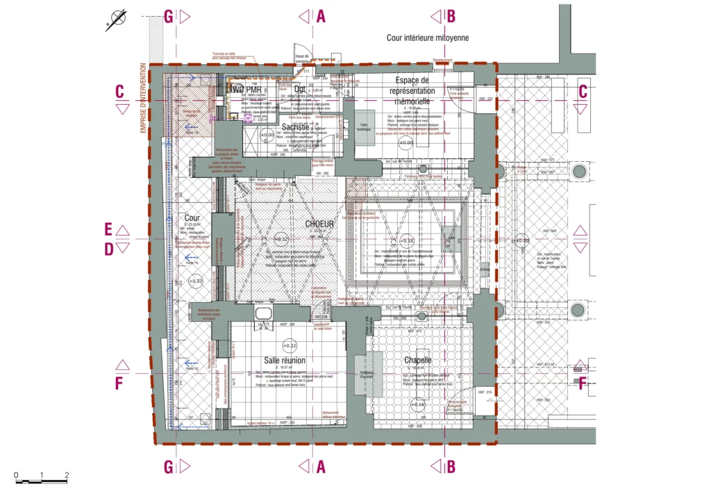 Plan interieur