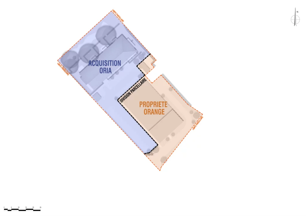 Plan division parcellaire