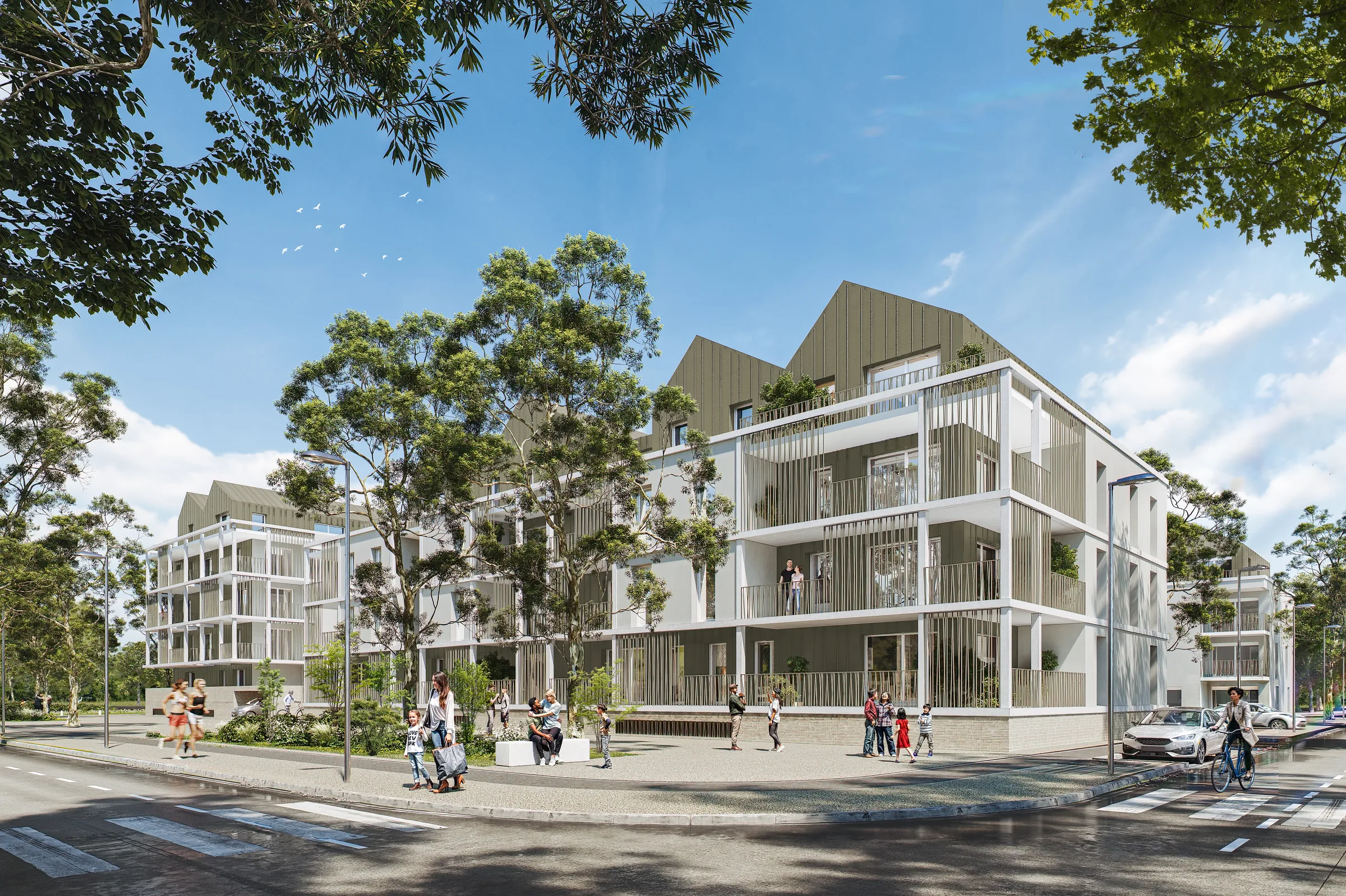 Les Franges Industrielles (78 logements) — Houplines
