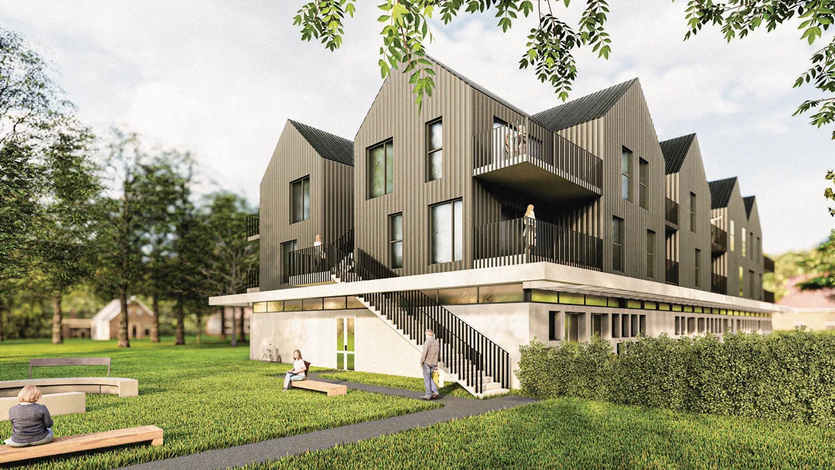 Surélévation de 28 logements collectifs — Aulnoye-Aymeries