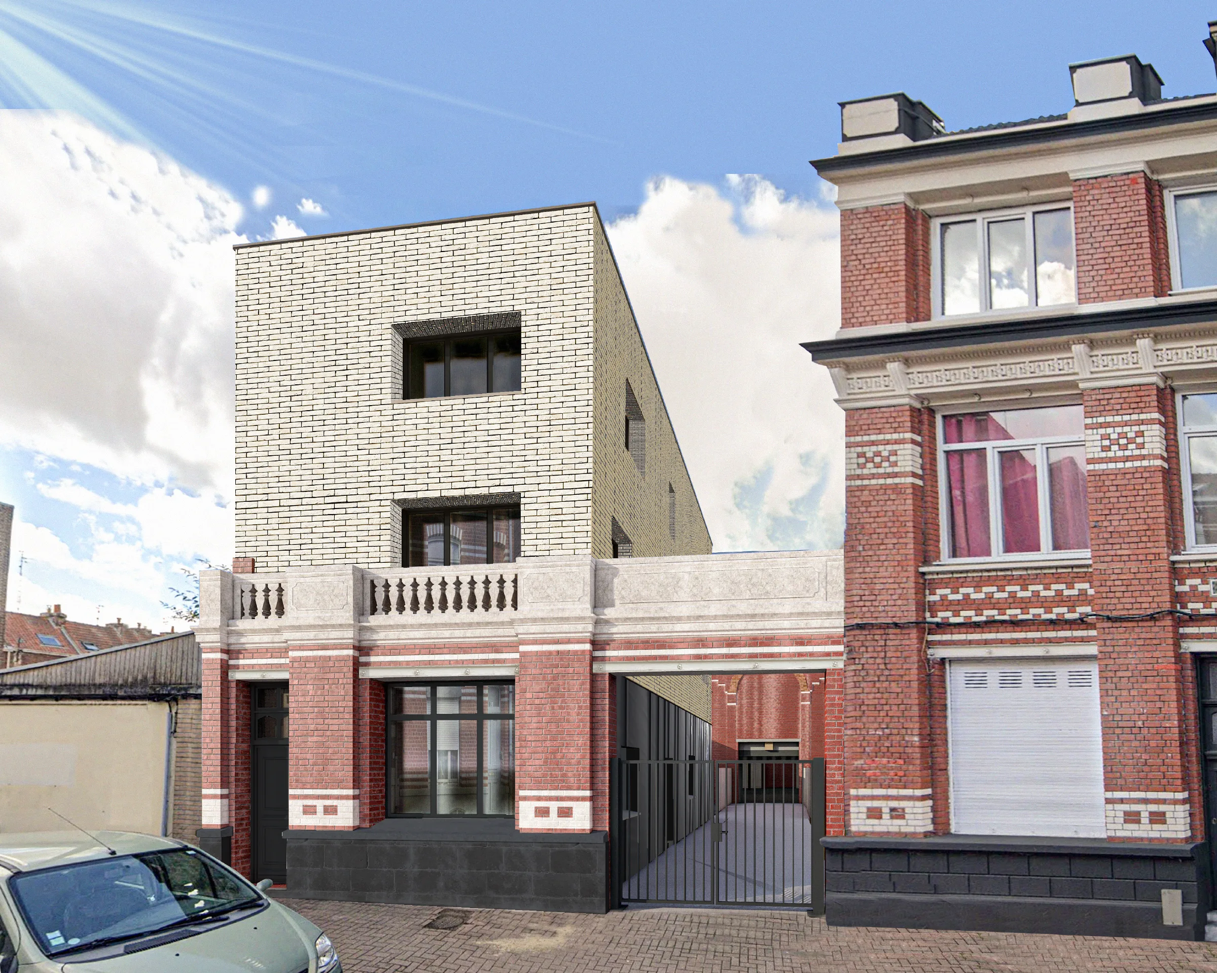 Ancien hangar (réhabilitation en logements) — Lille