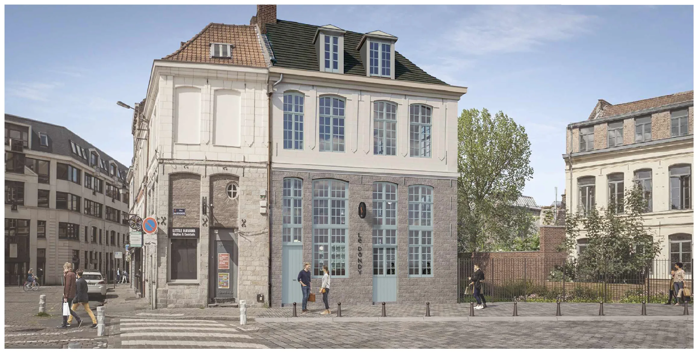 Édifice civil « L’Étrier » — Lille